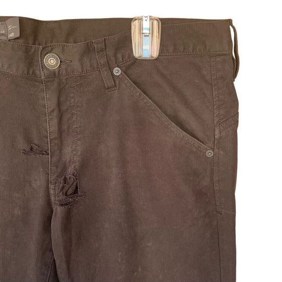 Armani Exchange Jeans Adult Sz 34R Black Slim Fit Stretch Denim Casual Men’s - Picture 4 of 16